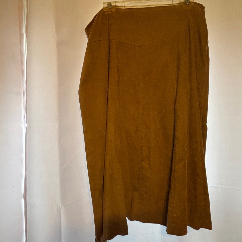 Aline suede like skirt 100% polyester